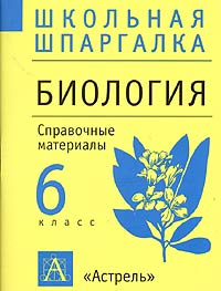 Биология 6 класс Справочные материалы Серия: Школьная шпаргалка инфо 10069m.
